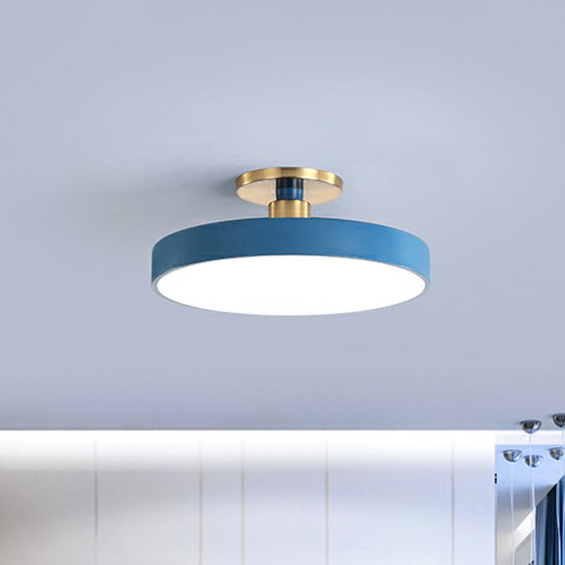 LED Ceiling Light Modern Acrylic Flush Mount for Kids Bedroom Nursery Playroom Round Minimalist Design 12 16 20 24 Inch Diameter Options | Thomler