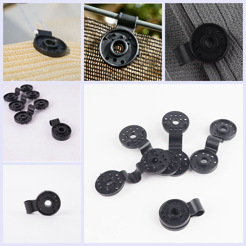 Outdoor Canopy Fastener Clips for Awnings, Tarps & Shade Sails – Heavy-Duty Weather-Proof Clamp Set for Patio, Deck & Garden | Thomler