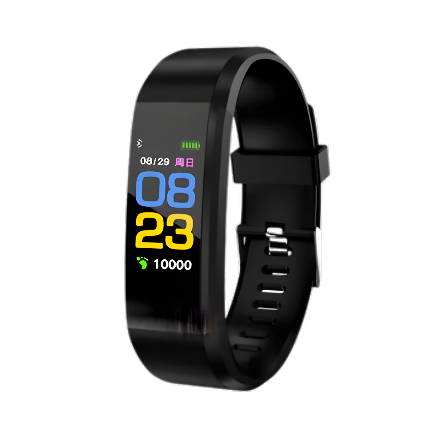 Health Tracking Watch with Heart Rate & Blood Pressure Monitor for Older Adults | Easy-to-Read LED Display | USB Rechargeable Fitness Tracke | Thomler