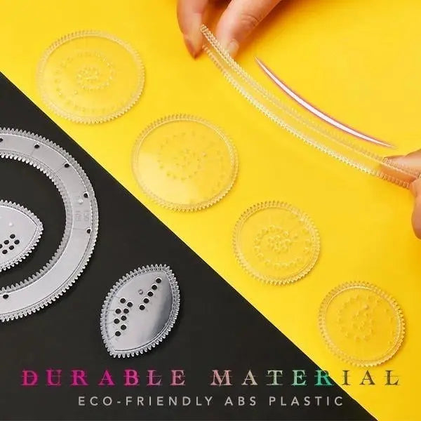 Spirograph Drawing Kit – 22-Piece Geometric Design Tool for Art & Crafts | Thomler