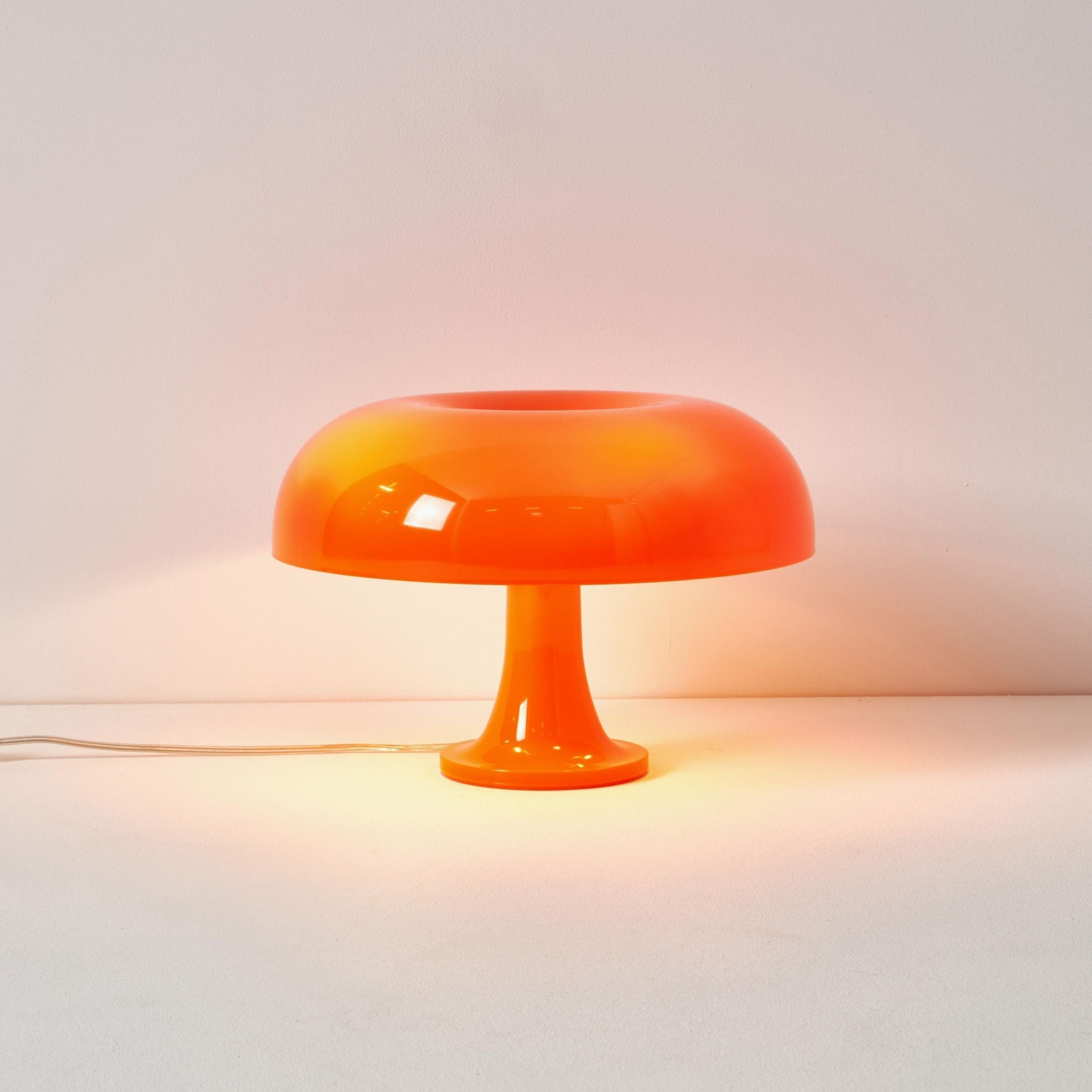 Retro Mushroom Table Lamp with Dimmable LED Warm Light for Bedroom & Living Room Ambiance | Thomler