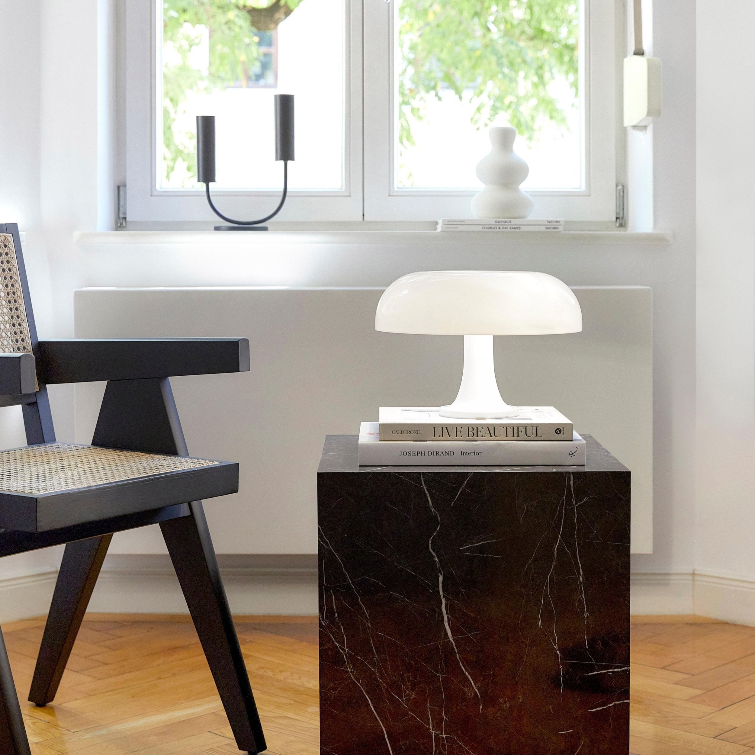 Retro Mushroom Table Lamp with Dimmable LED Warm Light for Bedroom & Living Room Ambiance | Thomler