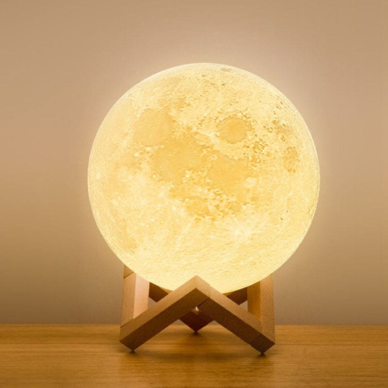 Crescent Sphere Touch-Dimming LED Desk Lamp for Bedroom, Office & Living Room | Thomler