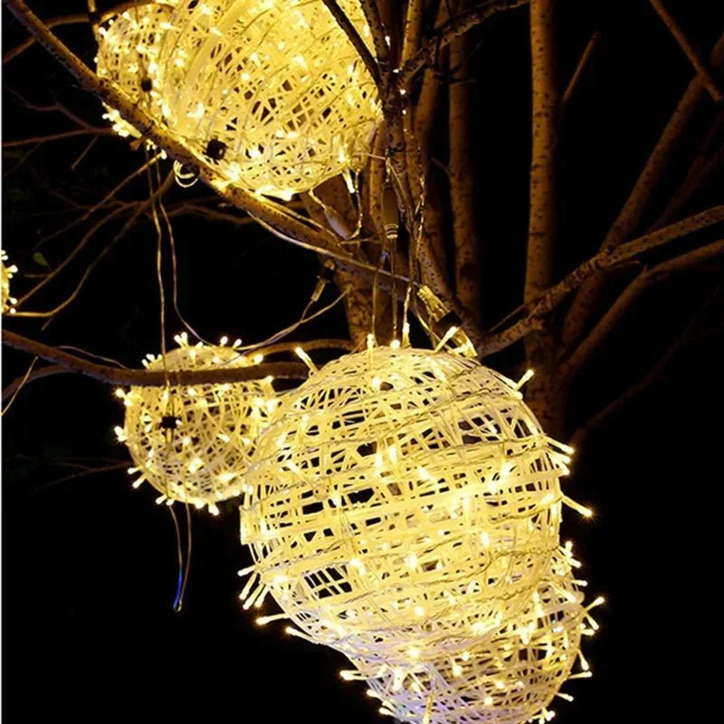 LED Lichtbol Buiten Waterdicht 20cm IP65 Warm Wit Tuinverlichting | Sansoti