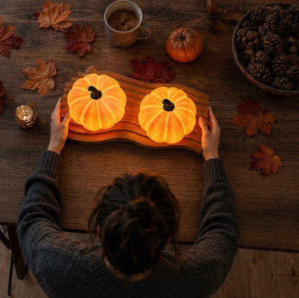 Battery-Powered Jack-o'-Lantern LED Light for Kids' Rooms, Party Décor & Seasonal Home Accents | Thomler