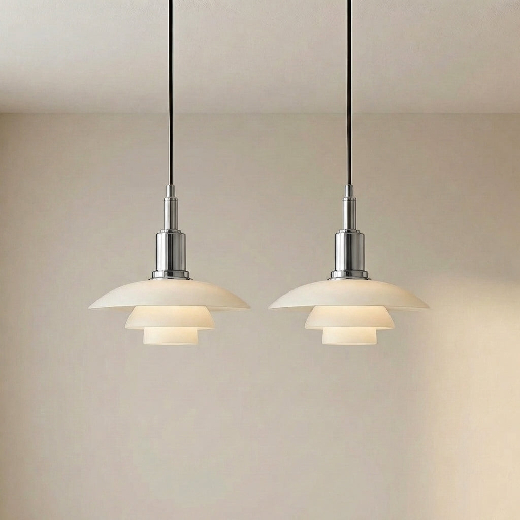 Modern Multi-Head Pendant Light – Adjustable Glass & Metal Ceiling Fixture for Dining Room, Kitchen Island & Living Spaces | Thomler