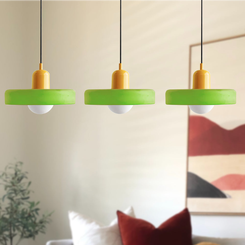 Pendant Light Glass Shade 30.0 cm Bedroom Bedside Hanging Lamp Modern Minimalist Nordic Style Adjustable Ceiling Light | Thomler
