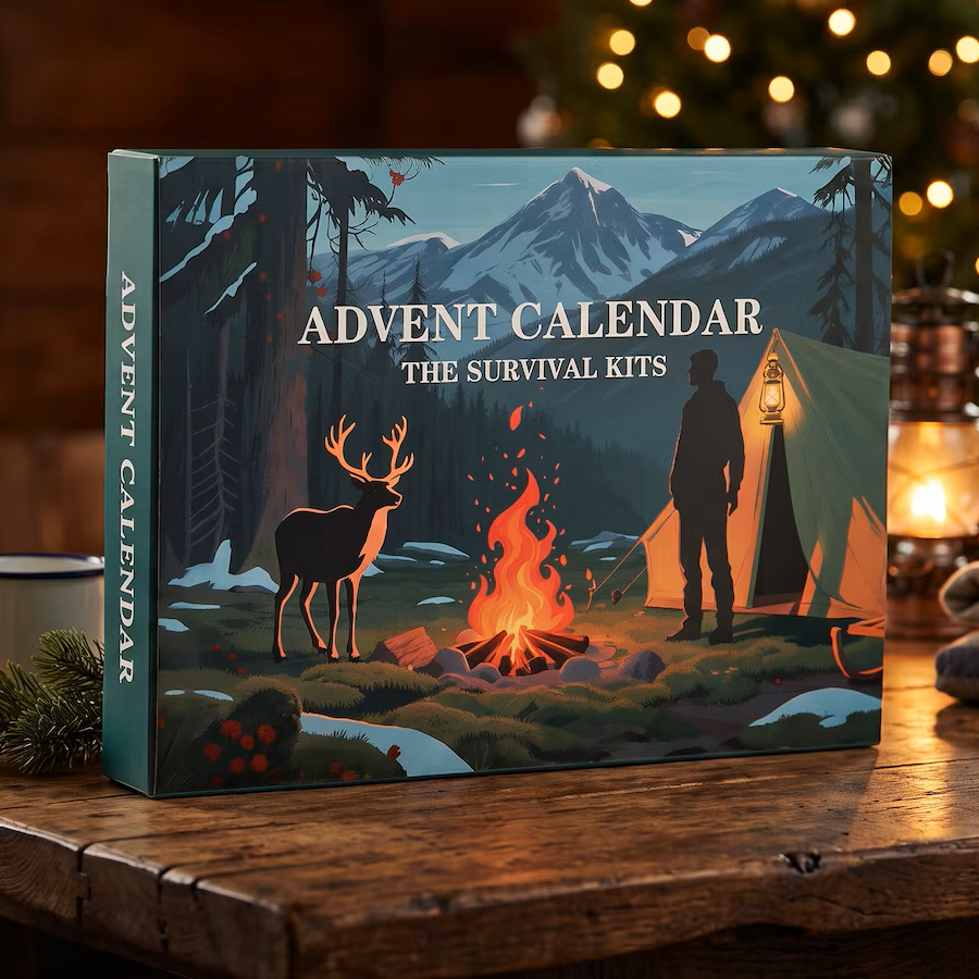 24-Day Adventure Tool Countdown Calendar for Hikers & Campers | Thomler