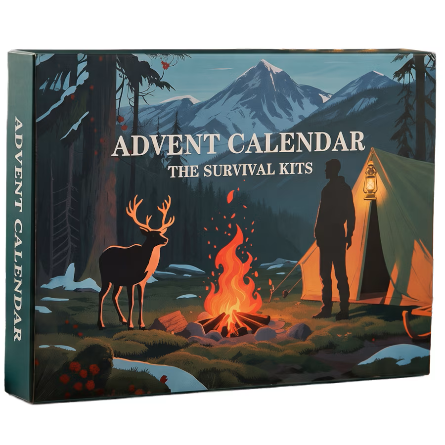 24-Day Adventure Tool Countdown Calendar for Hikers & Campers | Thomler