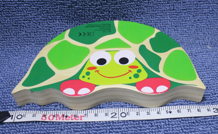 Turtle Stacking Game for Toddlers – Wooden Balance Blocks for Hand-Eye Coordination & Fine Motor Skills Ages 3+ | Thomler