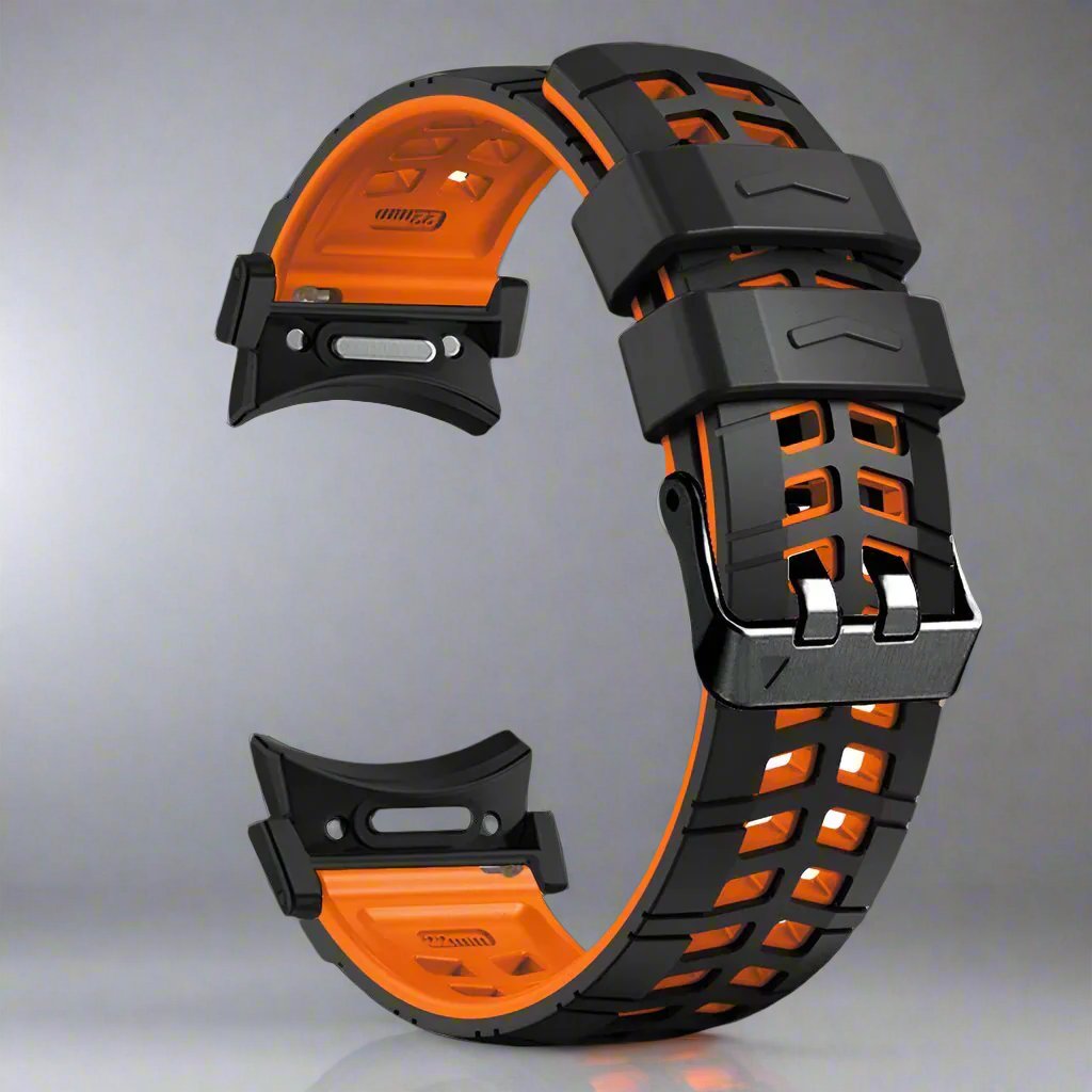 Flexible Silicone Galaxy Watch Ultra Band – Sport Strap for 47mm Ultra, Ultra 2 & 2025 Models – Adjustable Buckle Replacement Wristband | Thomler