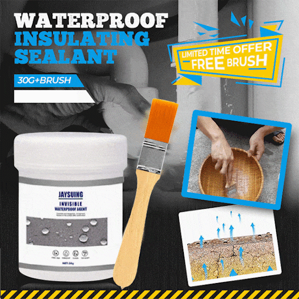 Clear Waterproof Leak Sealant for Roofs, Pipes, Windows & Cracks – Multi-Surface Repair Compound for Indoor & Outdoor Use | Thomler