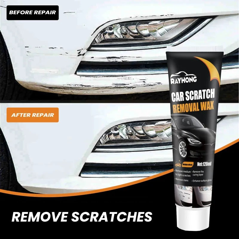 Automotive Paint Scratch Repair Compound for Cars | Restores Clear Coat & Removes Surface Marks | Works on All Vehicle Paint Colors | DIY | Thomler