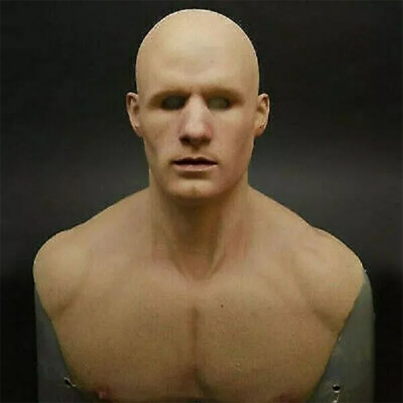 Full Face Character Mask for Adults – Natural Latex Costume Headpiece for Halloween, Theater & Cosplay Events | Thomler