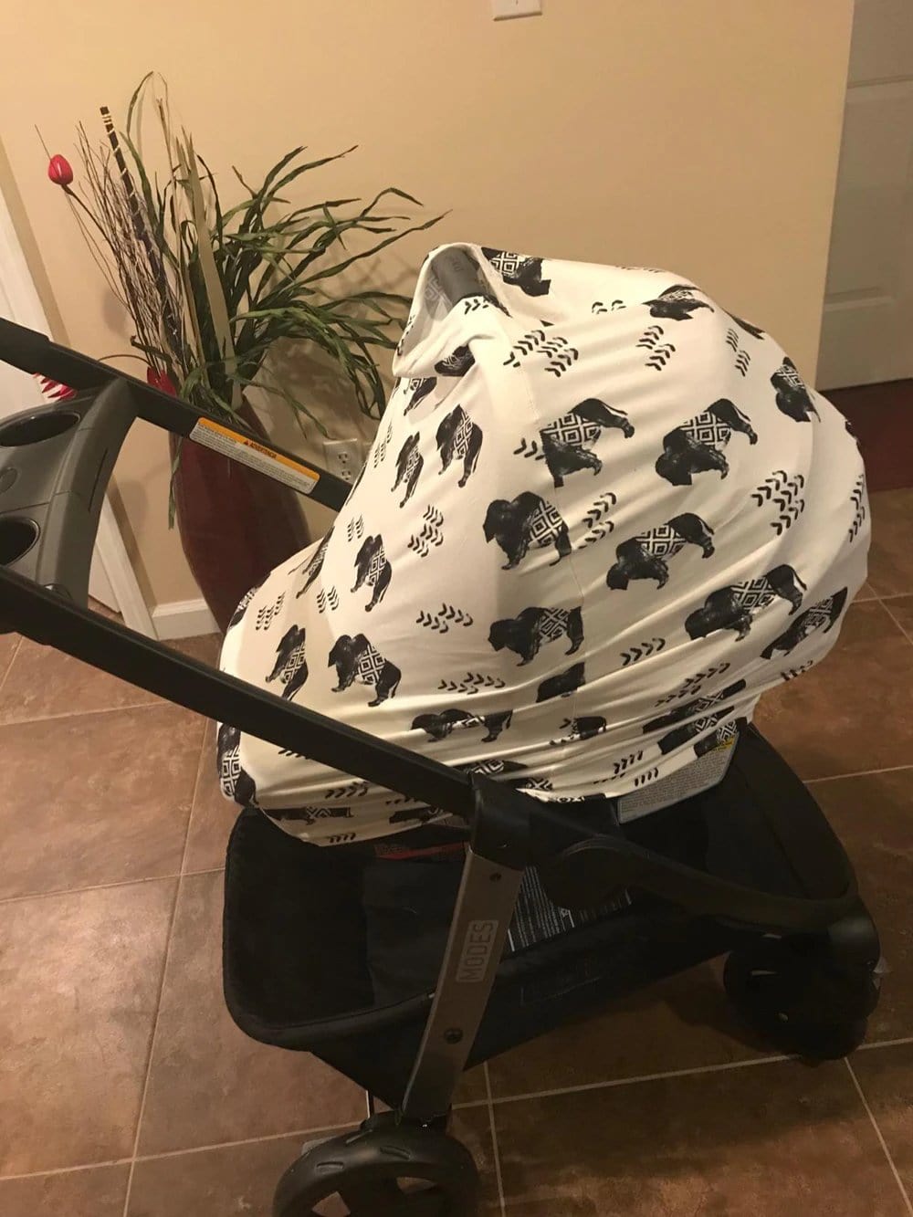Stretchy Multi-Use Nursing Cover for Breastfeeding Privacy & Infant Car Seat Canopy | Thomler