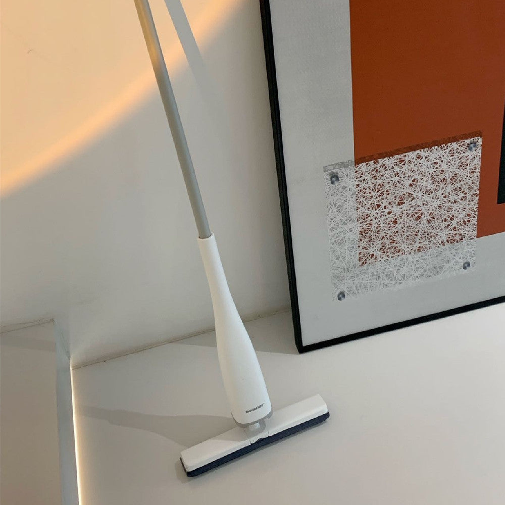 Hands-Free Squeeze Mop with Ultra-Absorbent Sponge Head for Hardwood Tile Laminate Floors Quick-Dry Microfiber Floor Mop for Kitchen Bathroo | Thomler