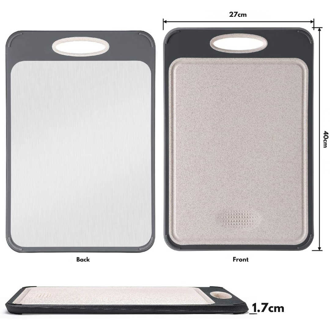 Stainless Steel Cutting Board for Sanitary Food Prep & Heavy Use | Thomler