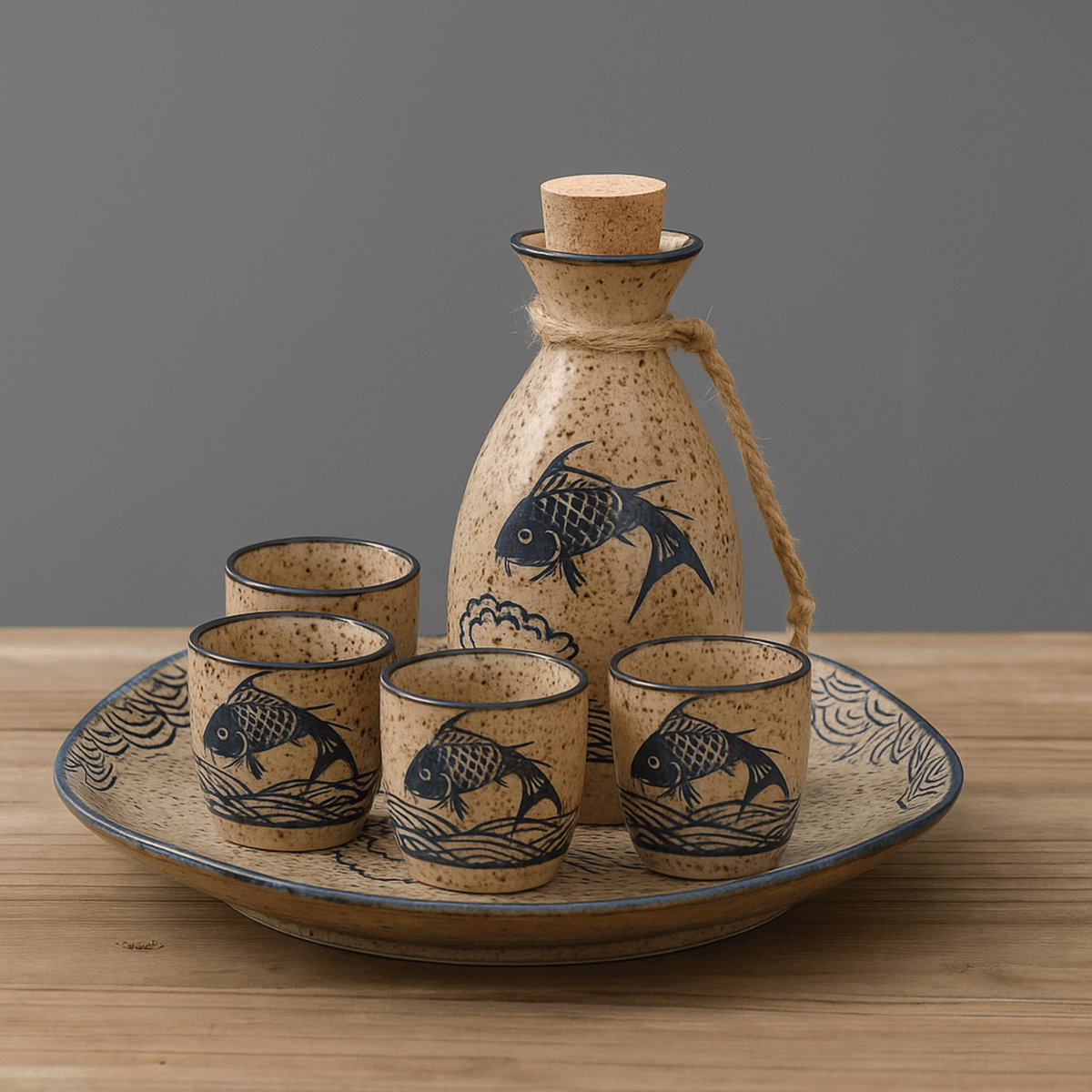 Handcrafted Porcelain Beverage Server with Traditional Design for Wine & Liquor | Thomler