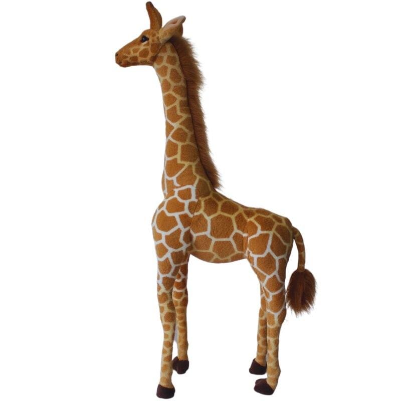 Oversized Plush Giraffe Toy for Kids Bedroom – Soft Cotton Huggable Nursery Companion | Thomler