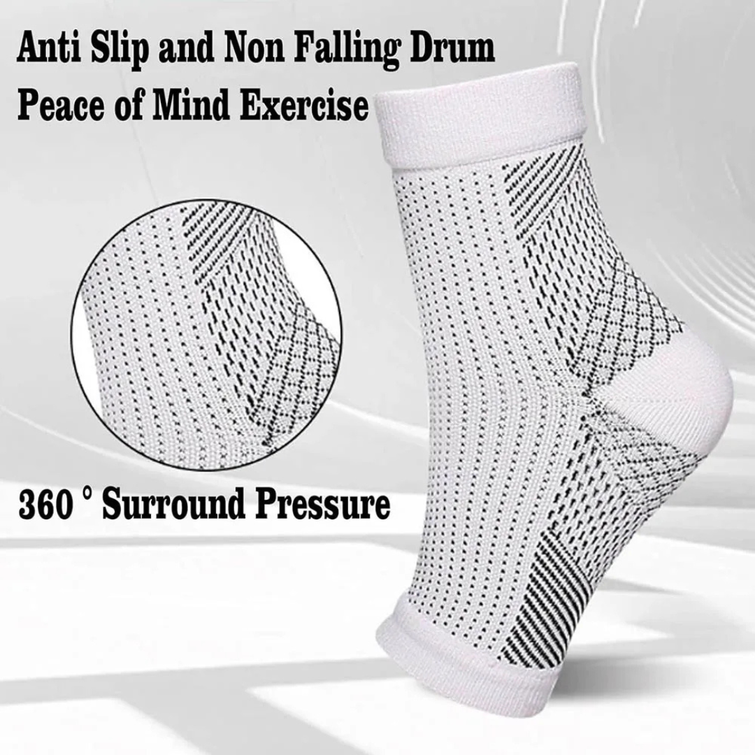 Elastic Ankle Support Wrap for Pain Relief & Recovery – Breathable Compression Brace for Running & Daily Comfort | Thomler
