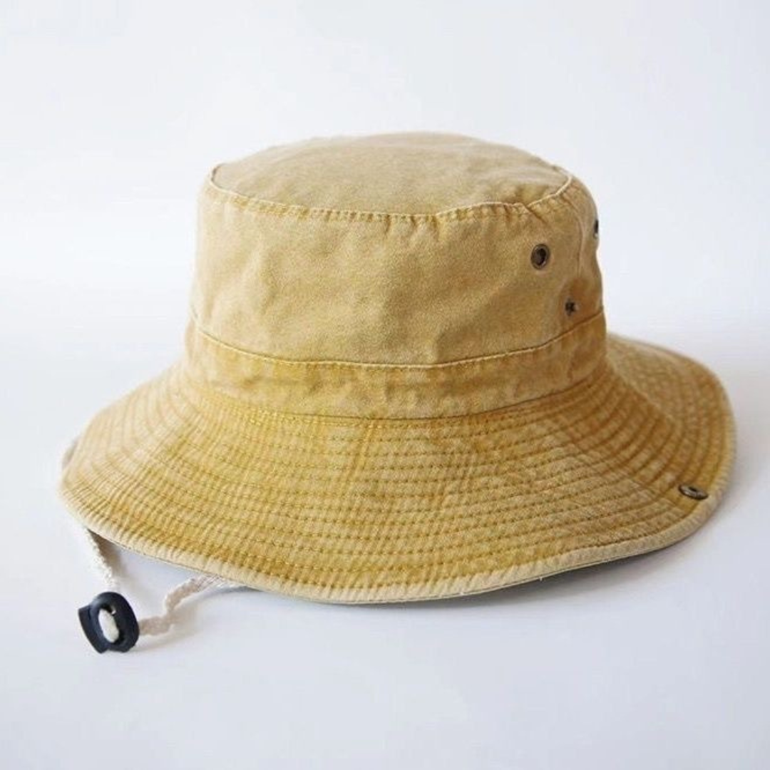 Unisex Cotton Bucket Hat – All-Season Sun Shade for Men & Women, Lightweight Travel & Outdoor Headwear in Classic Colors | Thomler