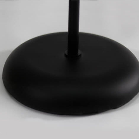Floor Lamp Paper Shade 53.9 in Two Light White Black Bedroom Living Room Modern Standing Lighting | Thomler
