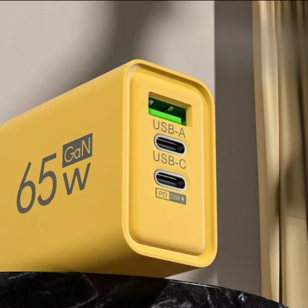 Multi-Port USB Wall Adapter with GaN Technology – Fast Charging for Phones, Tablets & Laptops | Thomler