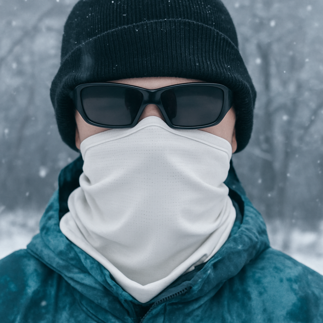 Insulated Face Shield Neck Gaiter – Dual Coverage for Cold Weather Protection – 2-Pack | Thomler