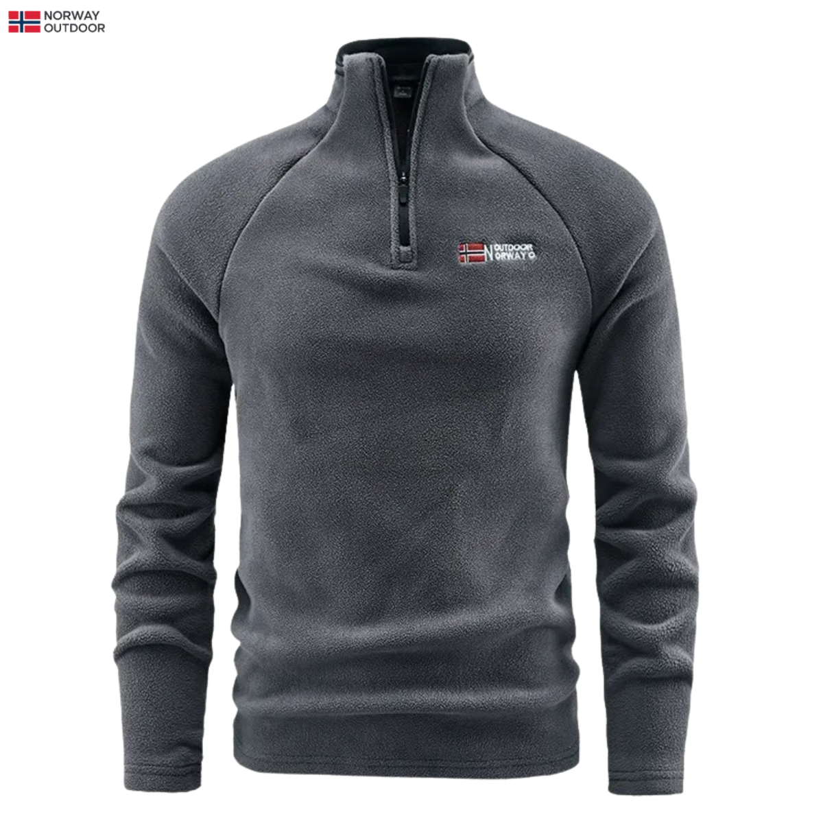 Insulated Fleece Pullover for Men – Lightweight Thermal Layer for Cold Weather & Outdoor Activities | Thomler