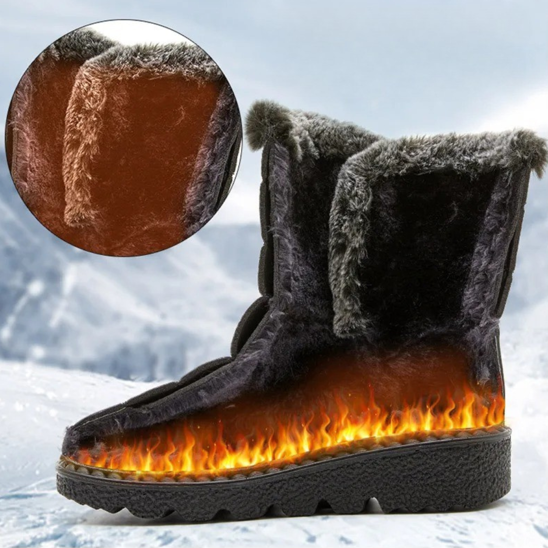 Women's Insulated Winter Boots Waterproof with Plush Lining & Anti-Slip Sole for Snow, Cold Weather, Daily Wear & Outdoor Activities | Thomler