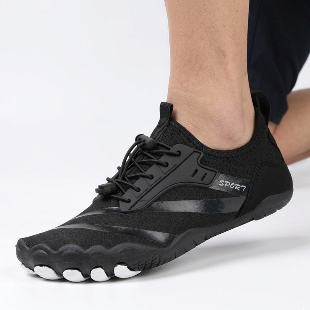 Barefoot Athletic Sneakers – Flexible Sole, Quick-Dry Mesh, Non-Slip Grip for Running & Water Sports | Thomler