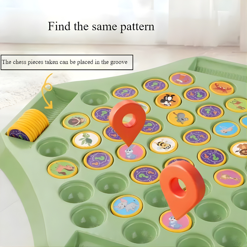 Memory Matching Board Game – Build Focus, Recognition & Brain Skills for Kids | Thomler