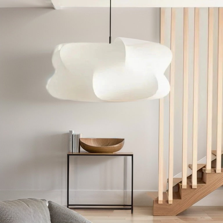 Silk Pendant Light Japanese-Inspired LED Warm White for Living Room Bedroom Hotel | Thomler