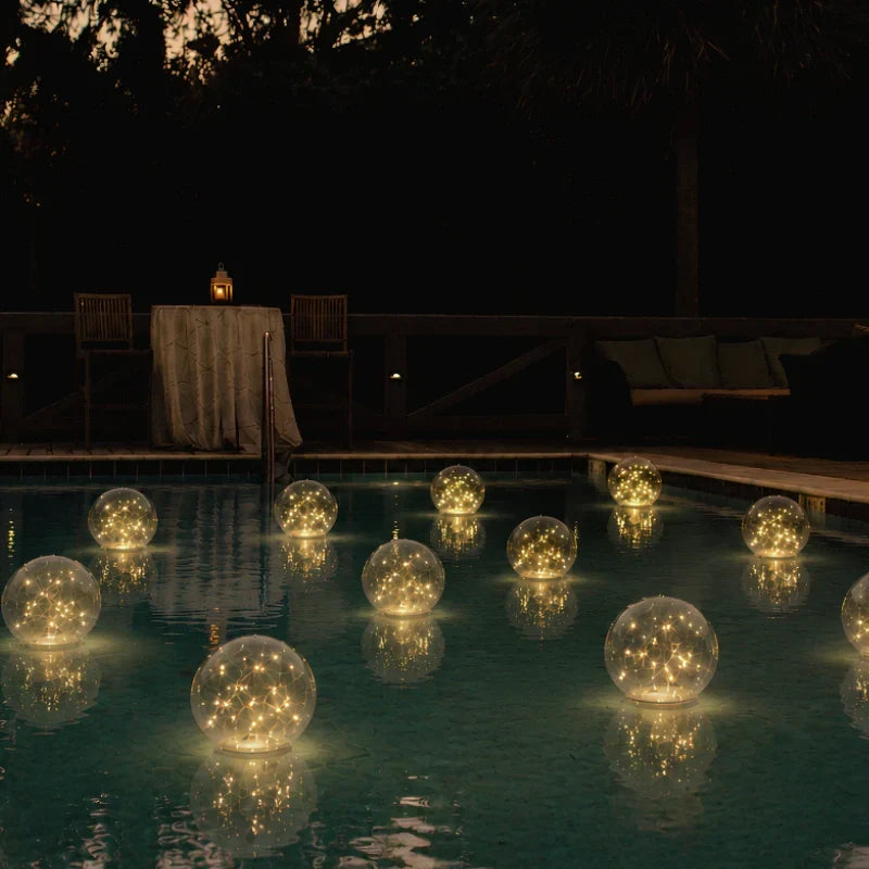 Solar Floating Pool Light – Color-Changing Waterproof Orb for Pools, Patios & Gardens | Thomler