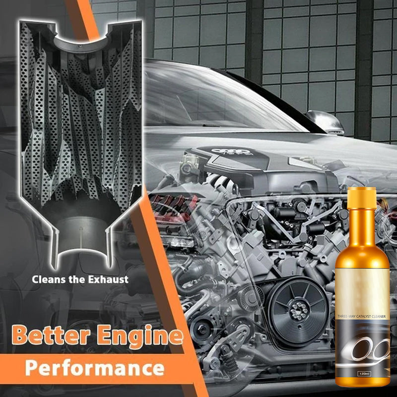 Catalytic Converter Cleaner for Gas & Diesel Engines 4 fl oz Emission Control Solution Fuel System Treatment | Thomler
