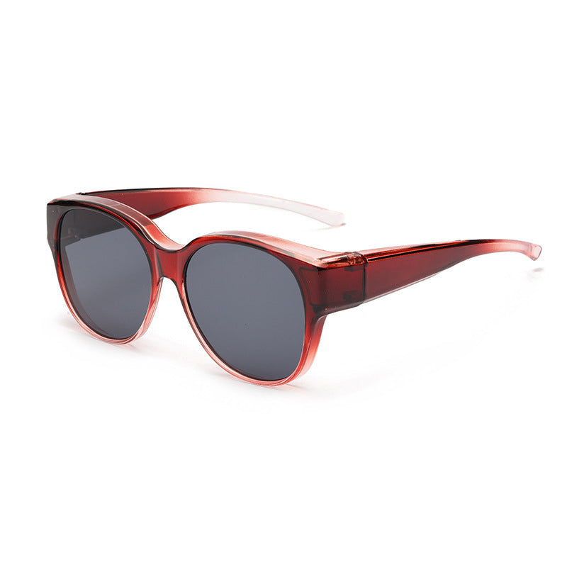 Polarized Over-Prescription Sunglasses Cat-Eye Style UV400 Protection Lightweight Flexible Frame for Outdoor Driving Fishing | Thomler