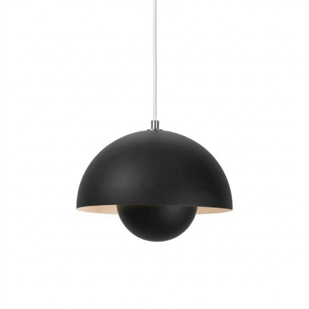 Hanging Planter Light Fixture with Built-In Pot for Indoor Plants & Modern Scandinavian Farmhouse Decor | Thomler