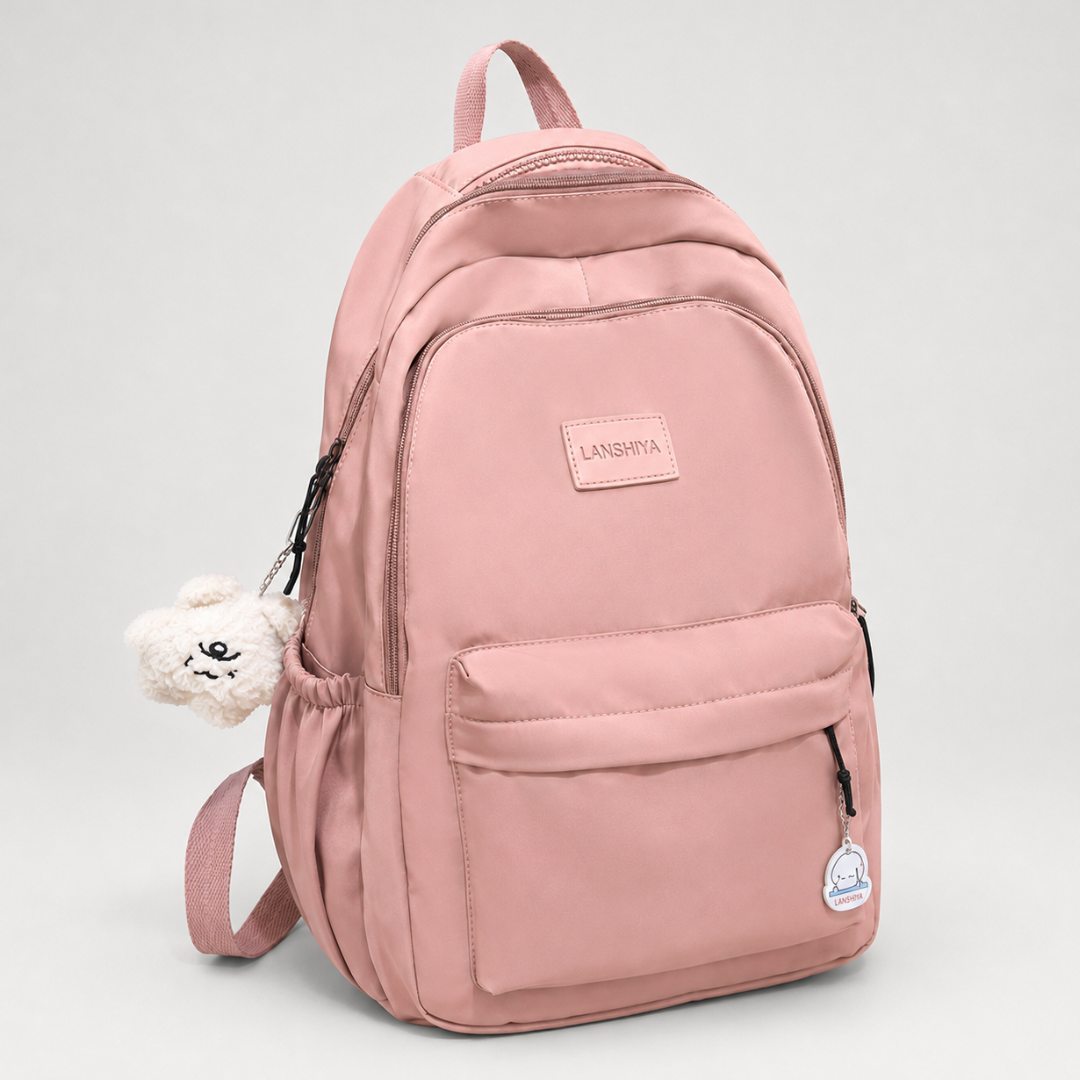Large Nylon Travel Backpack with Padded Laptop Sleeve & Organized Pockets for School, Work & Commuting – Men Women Students | Thomler