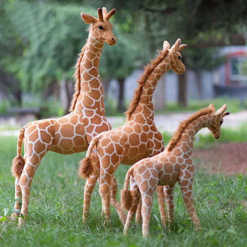 Oversized Plush Giraffe Toy for Kids Bedroom – Soft Cotton Huggable Nursery Companion | Thomler