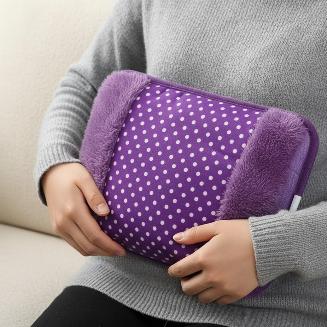 Electric Heating Pad with Hand Warmer Function – Rechargeable Heat Pack for Stomach, Hands & Feet | Thomler