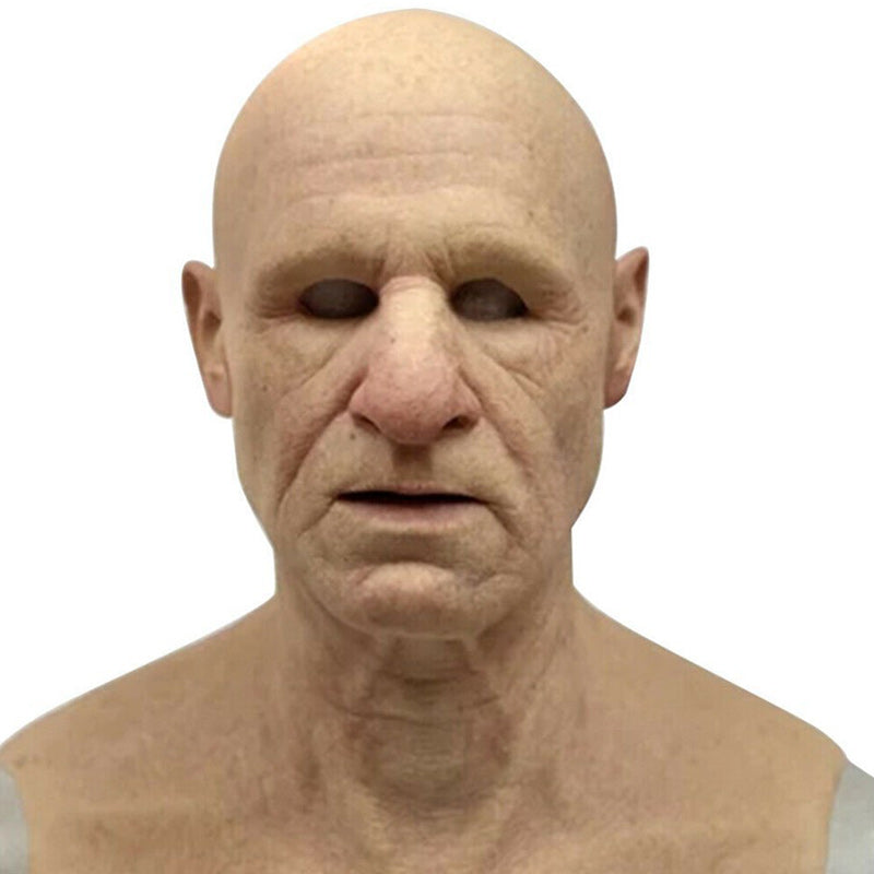Full Face Character Mask for Adults – Natural Latex Costume Headpiece for Halloween, Theater & Cosplay Events | Thomler