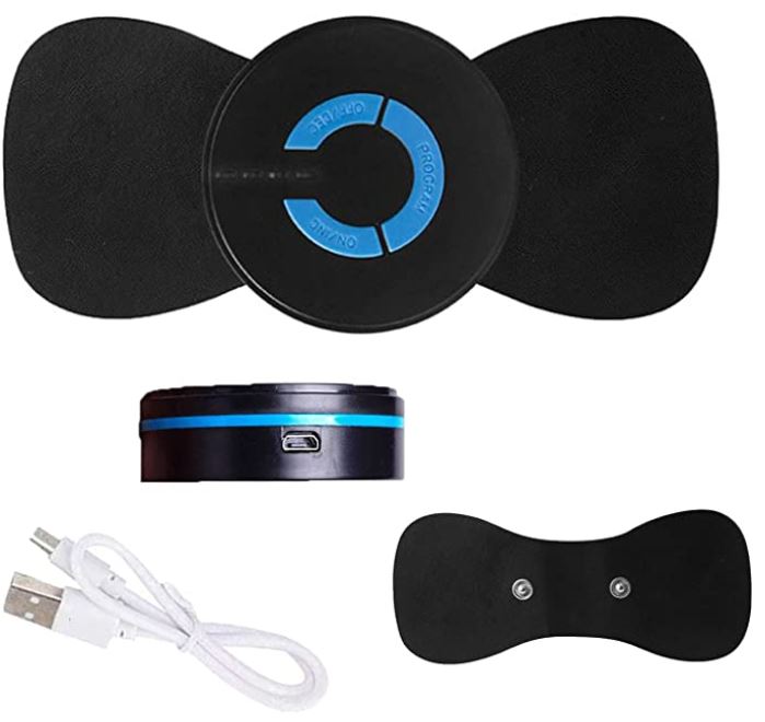EMS Pulse Massager for Neck Shoulders Legs Arms Back Pain Relief Adjustable Intensity Portable Muscle Stimulator | Thomler