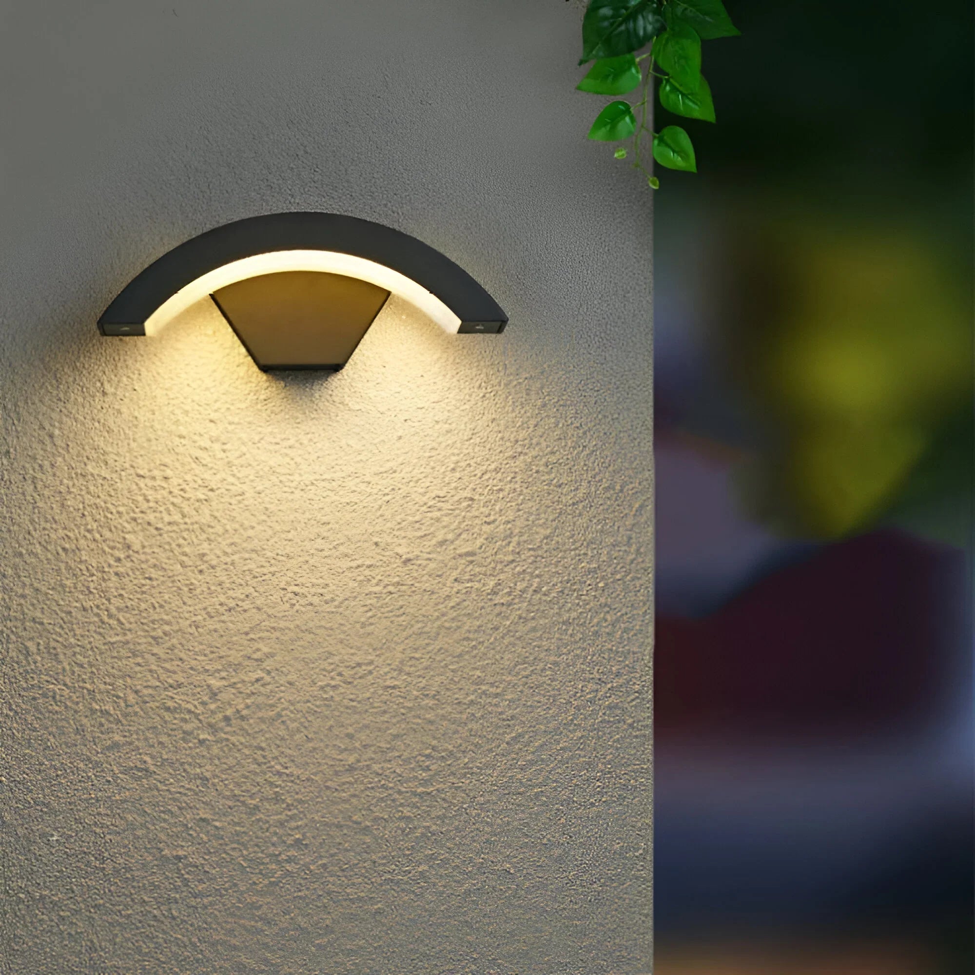 Outdoor Security Light with Motion Sensor | Weather-Resistant LED Wall Sconce for Porch, Patio & Entryway | 18W Automatic Dusk-to-Dawn | Thomler