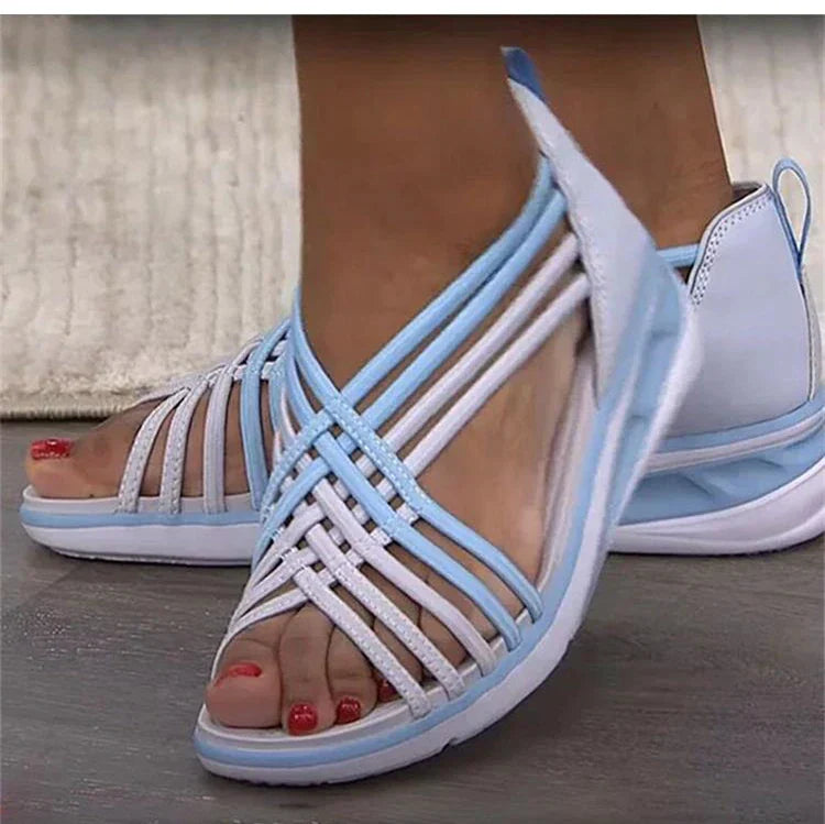 Women's Waterproof Summer Sandals with Arch Support – Slip-Resistant Lightweight Walking Shoes for Beach, Travel & Outdoor Activities | Thomler