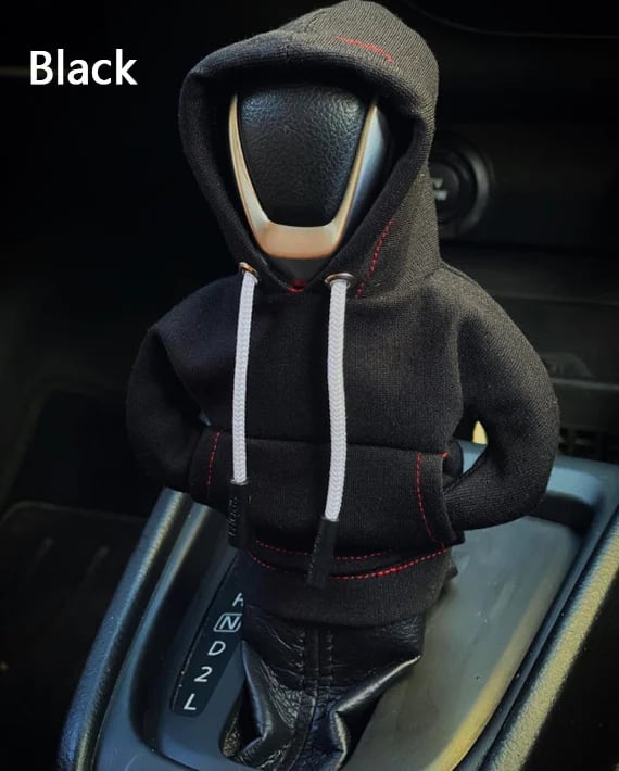 Mini Hoodie Gear Shift Cover – Playful Car Interior Accessory for Manual & Automatic Vehicles | Thomler