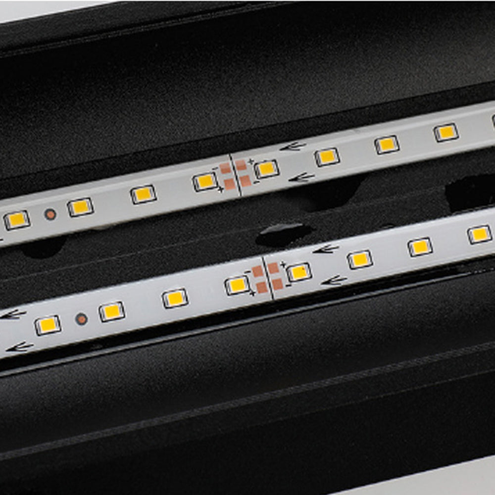 Weather-Resistant Linear LED Outdoor Sconce for Patio & Entryway – Black Finish | Thomler
