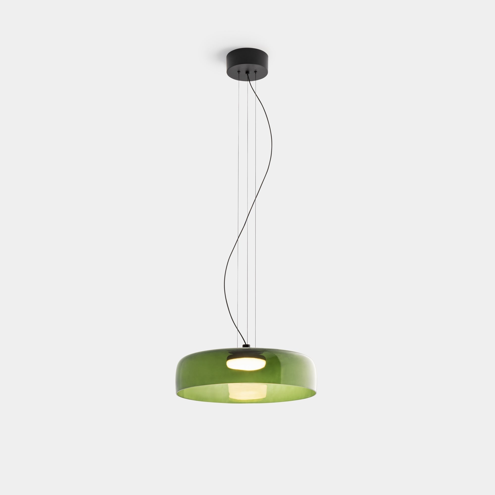 Pendant Light Glass 42.0 cm Orange Dining Room Kitchen Island Nordic Hanging Ceiling Lamp Warm LED Adjustable Cable | Thomler