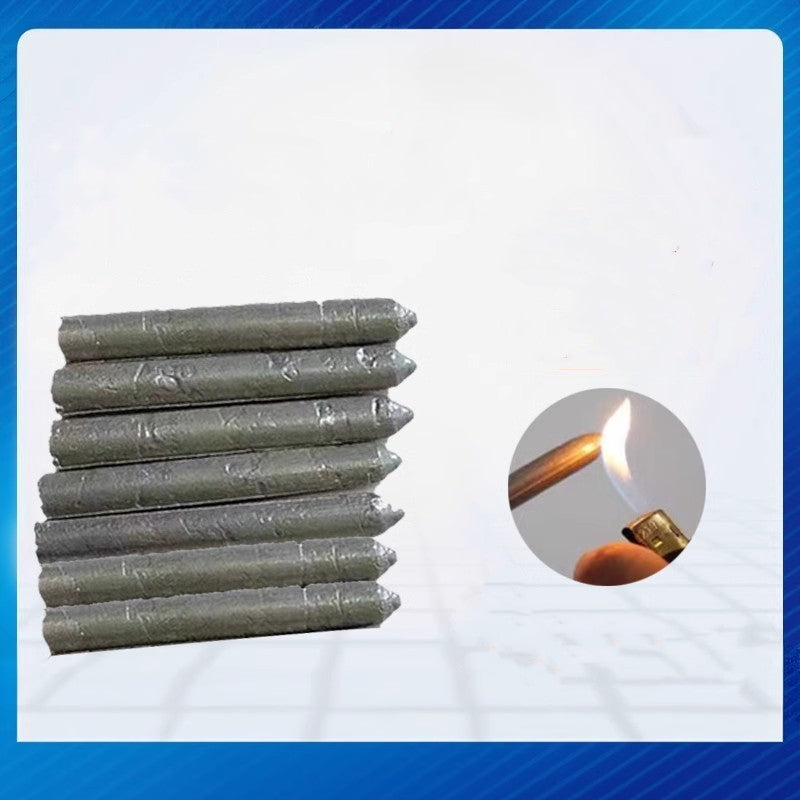 Low-Temperature Metal Repair Rods for DIY Bonding & Fixes | 10-Piece Aluminum Alloy Set for Home & Auto | Works with Torch or Lighter | Mult | Thomler