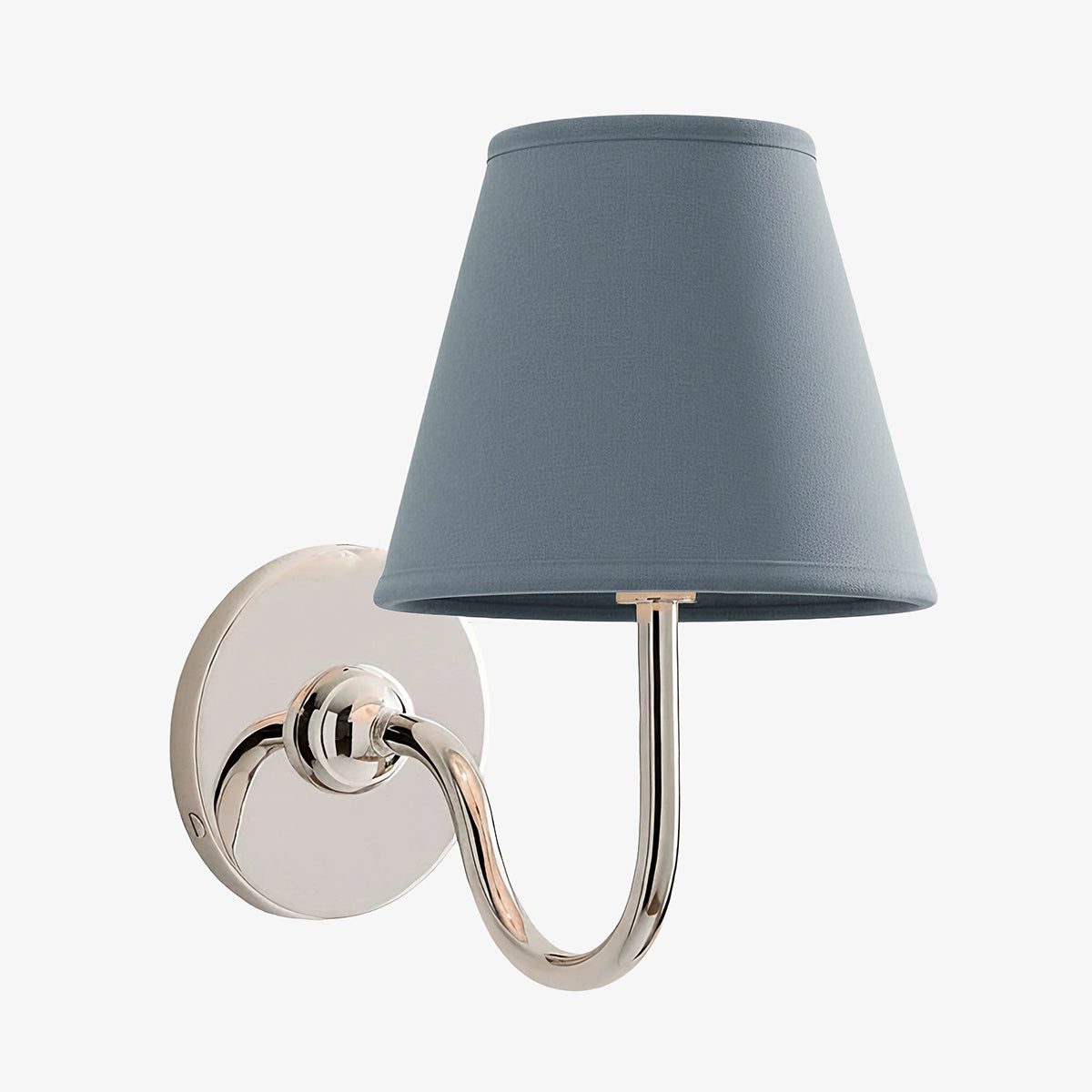 Brass Sconce with Fabric Drum Shade – 1 or 2 Light Hardwired Fixture for Bedroom, Hallway & Living Room | Thomler