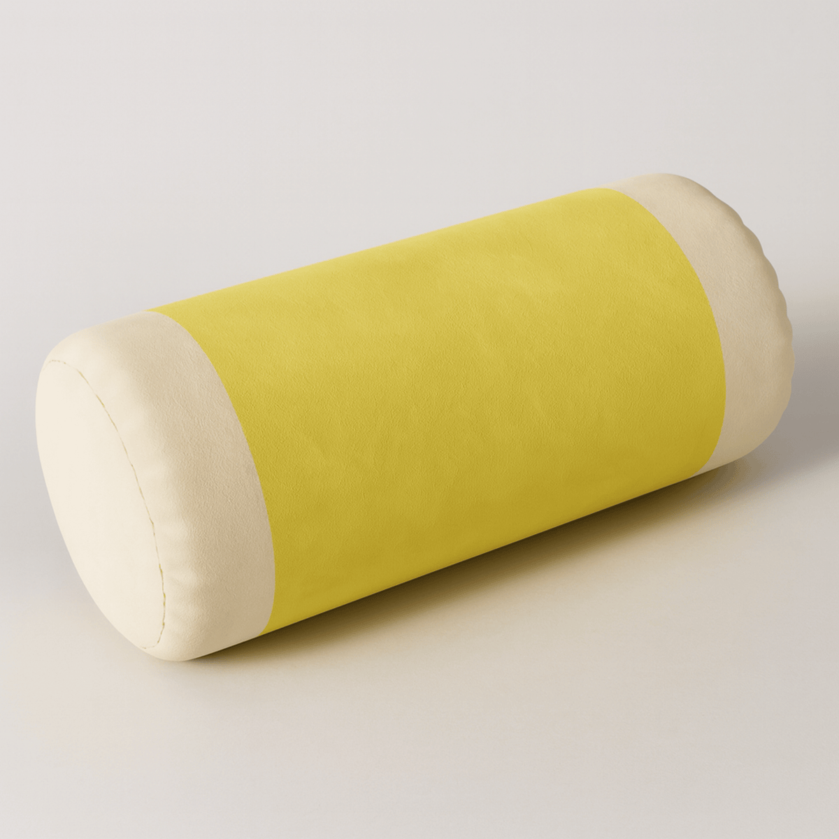 Cylindrical Bolster Cushion – Soft Velour Lumbar Support Roll for Couch, Bed & Neck Relief | Thomler